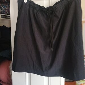 Reel Legends Black Swim Skirt